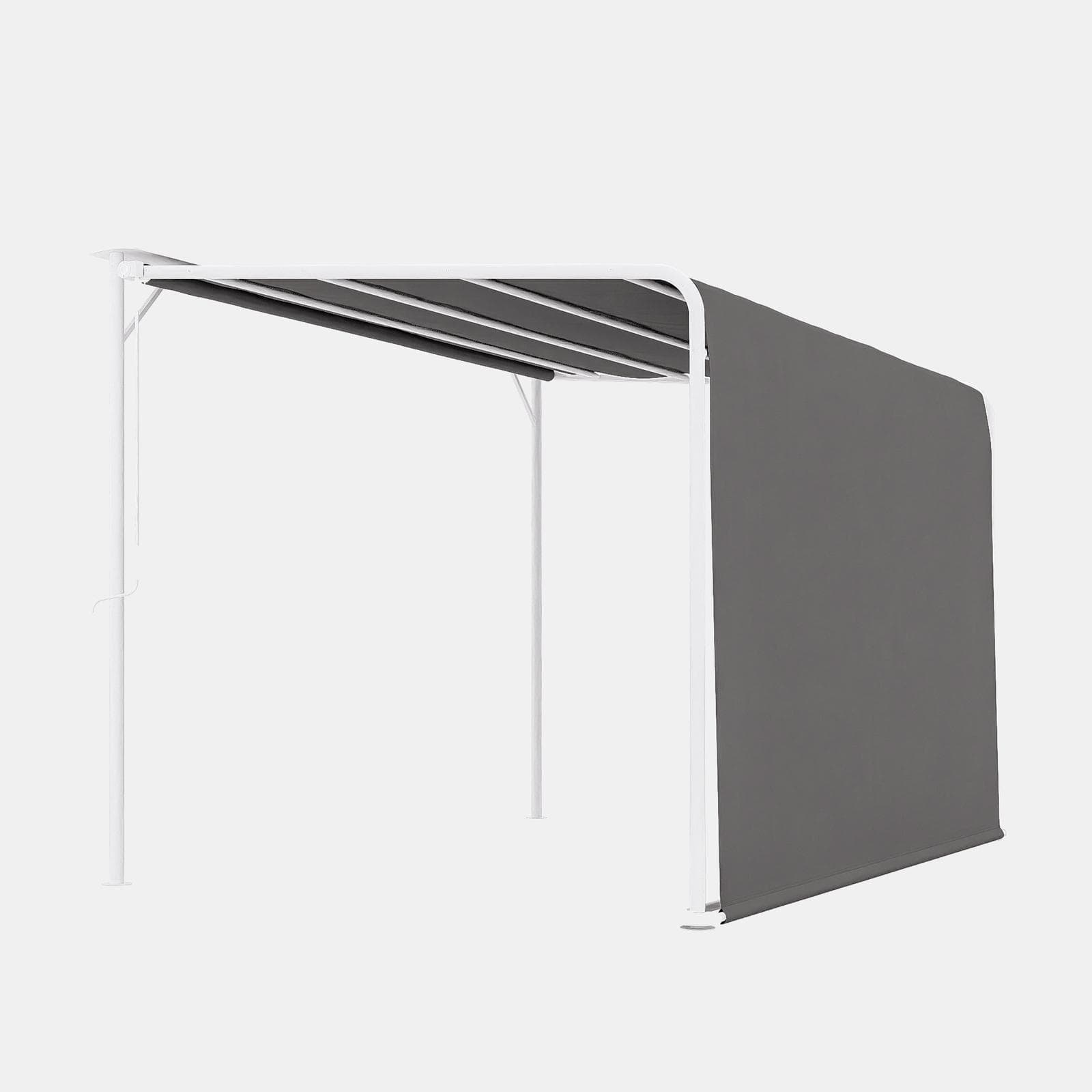 Telo di ricambio per pergola Hedera 3x2,5 m in poliestere grigio