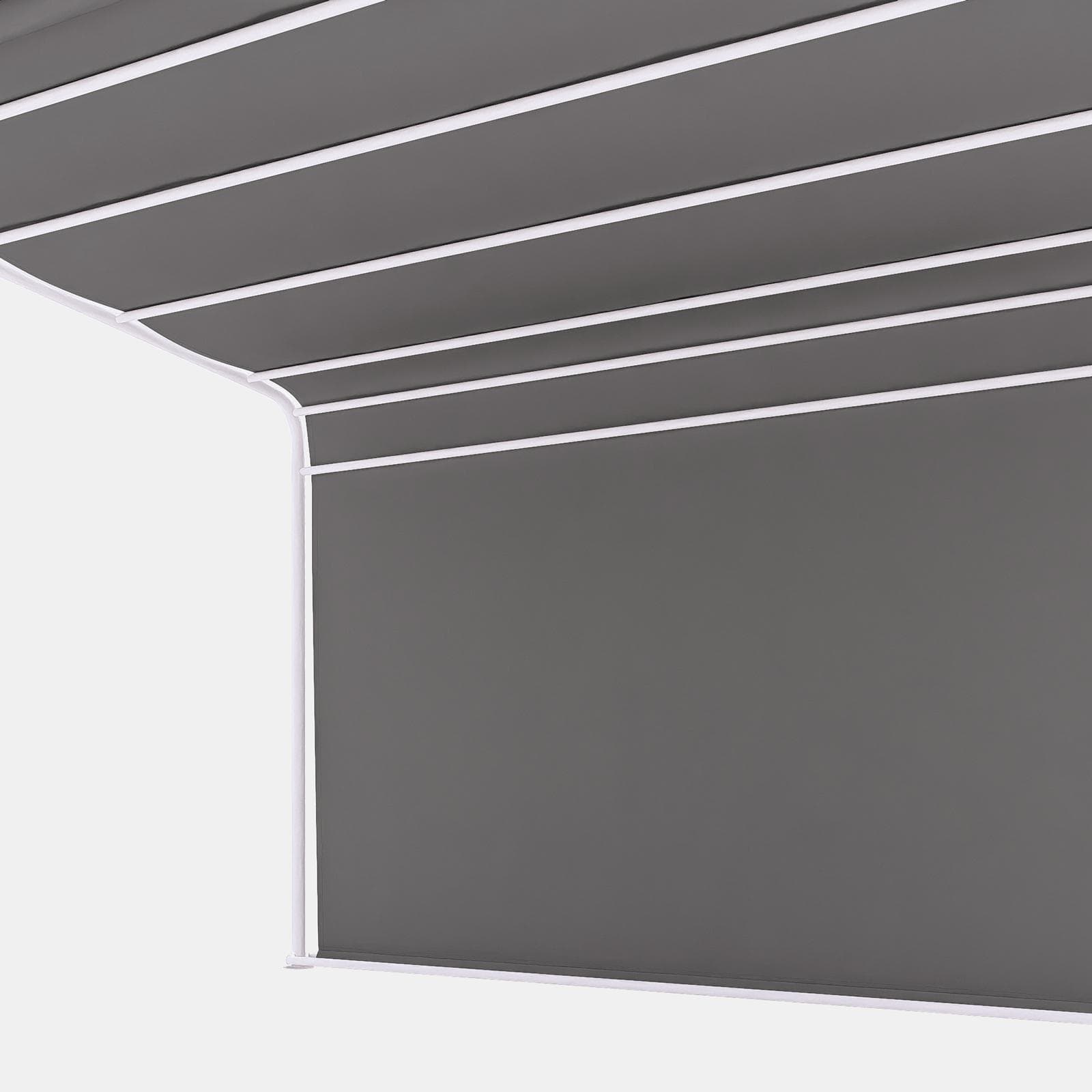 Telo di ricambio per pergola Hedera 3x2,5 m in poliestere grigio