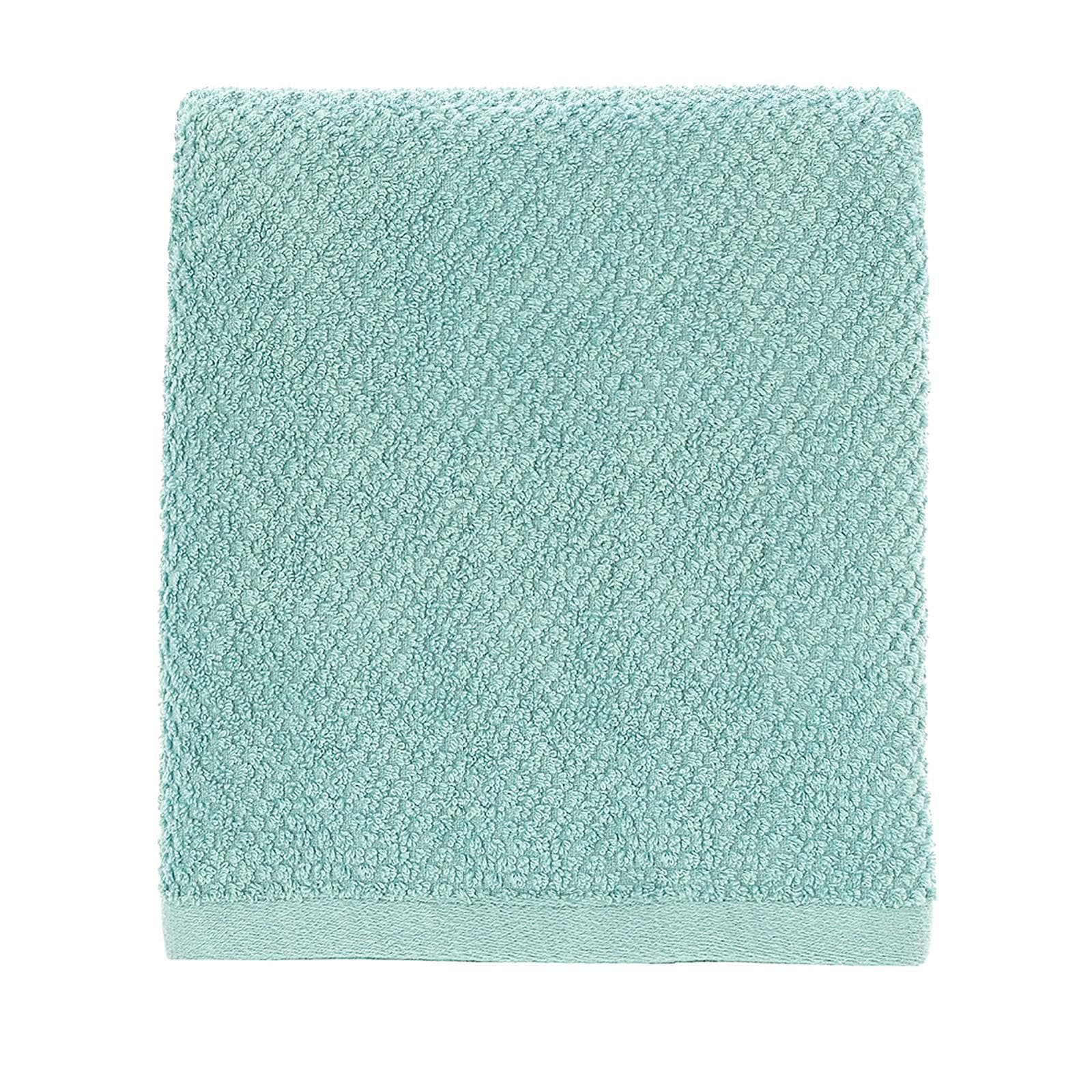 Telo doccia 90 x 140 cm in cotone acquamarina - Gold