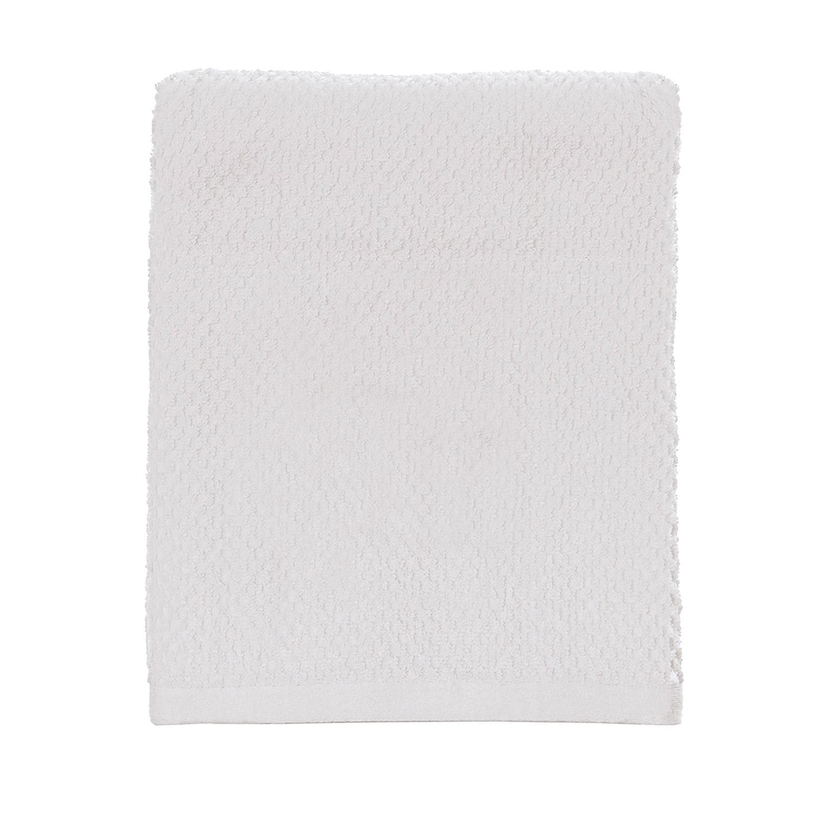 Telo doccia 90 x 140 cm in cotone bianco - Gold