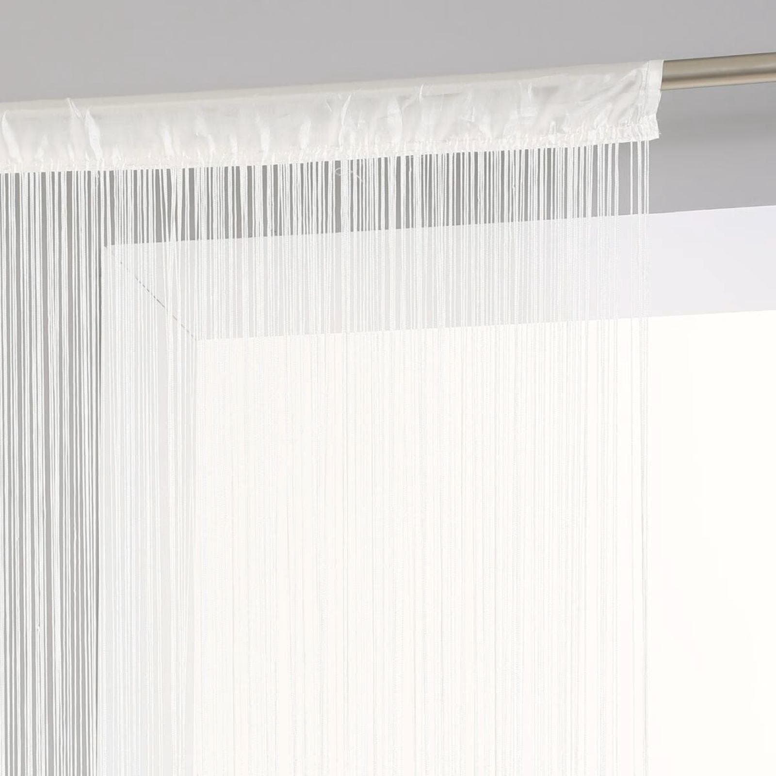 Tenda a fili 90x200h cm bianco panna - Tangerine