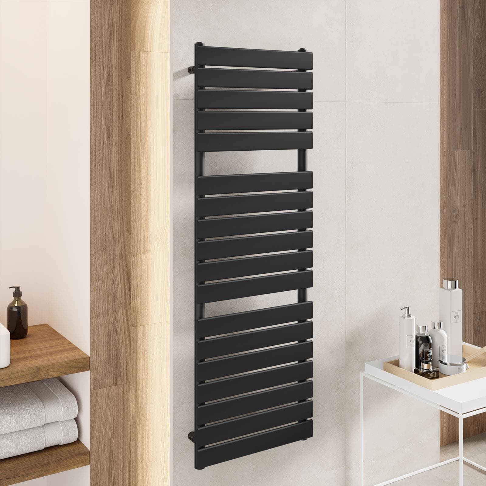 Termoarredo a tubo piatto 1500x500 mm antracite - Melfi