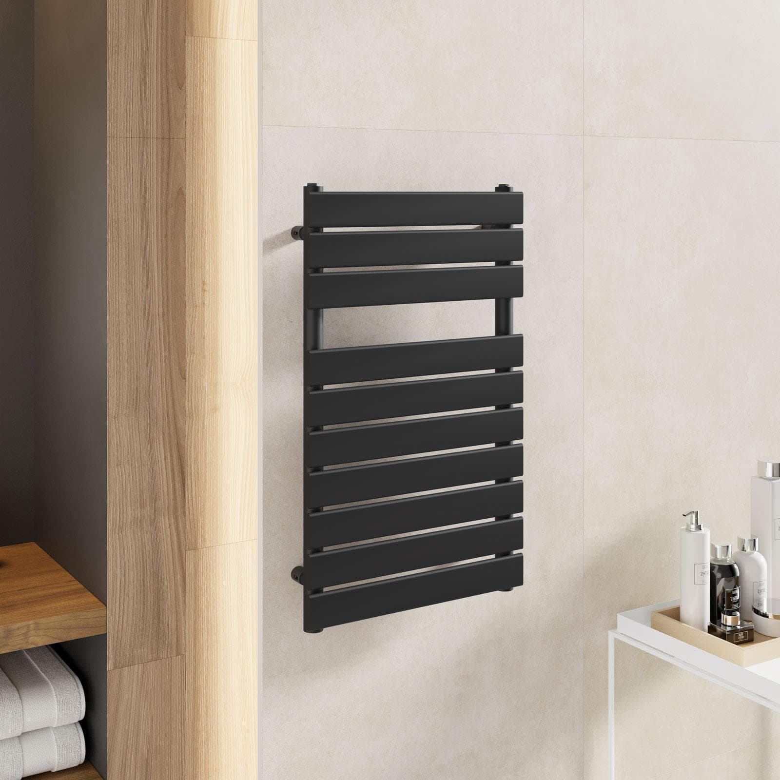Termoarredo a tubo piatto 840x500 antracite - Melfi