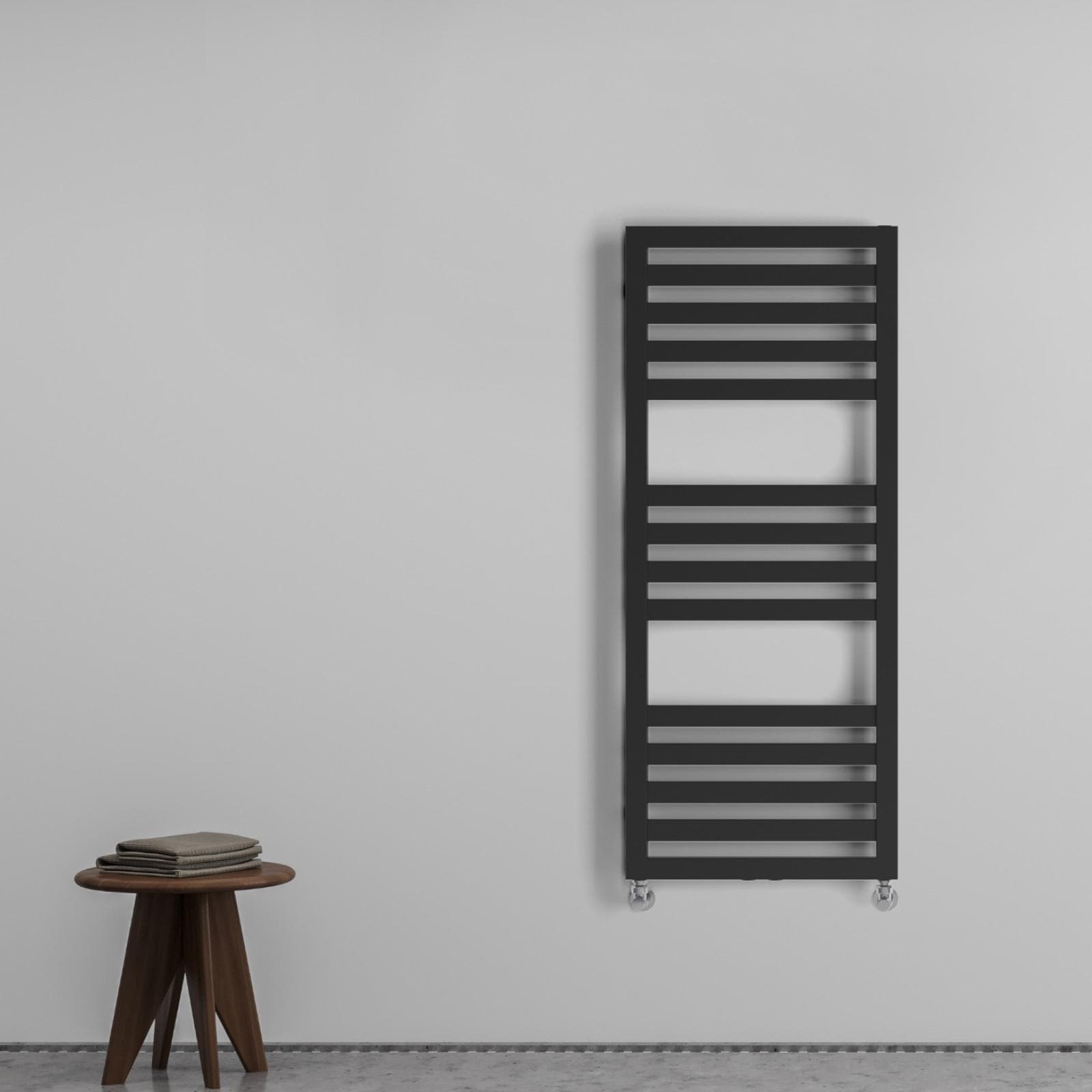 Termoarredo dritto 1200X600 antracite - Cuneo di Lazzarini