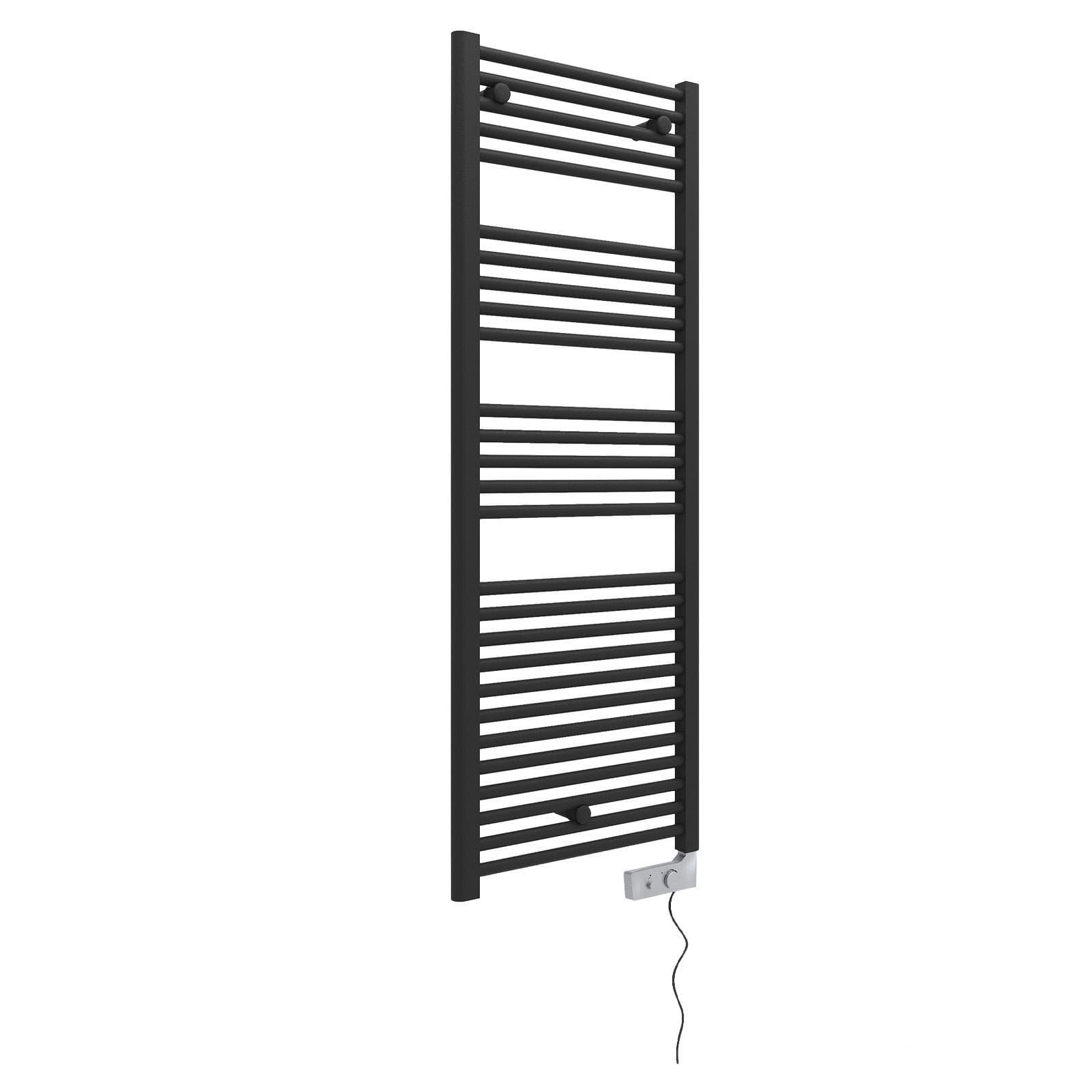 Termoarredo elettrico 1375x480 mm potenza 750W termostato antracite - E-Cortina di Lazzarini