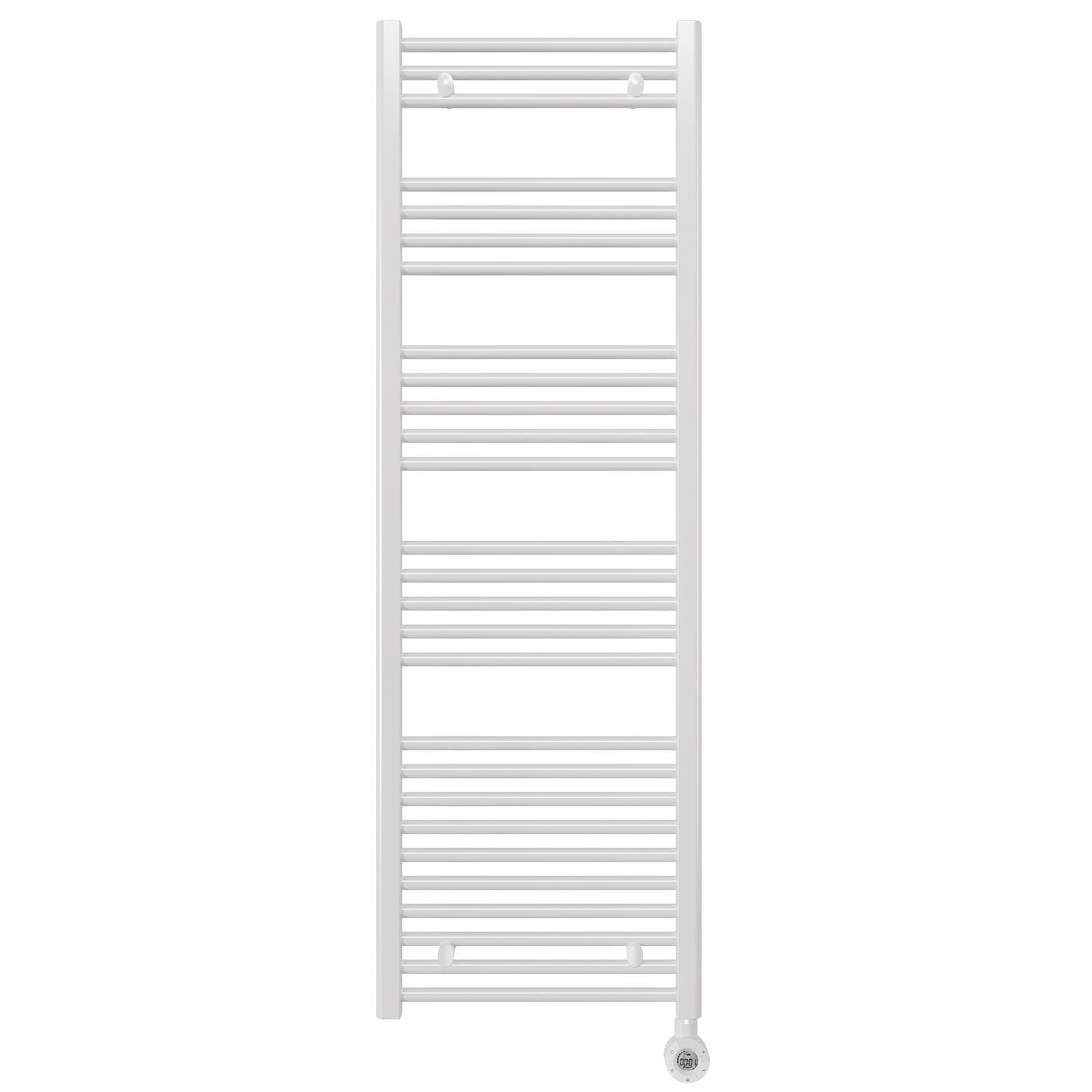 Termoarredo elettrico 1600x500 mm potenza 750W termostato digitale risparmio energetico bianco - E-Bolzano di Lazzarini