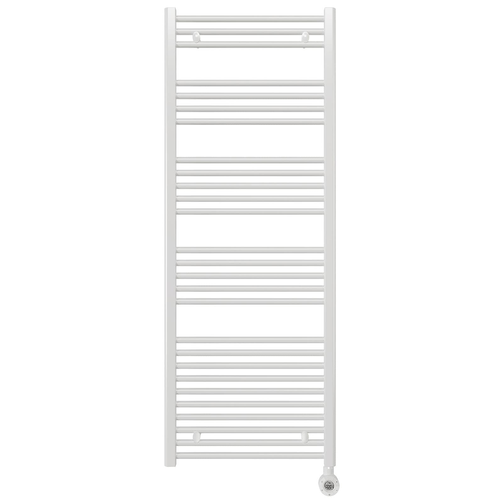 Termoarredo elettrico 1600x600 mm potenza 900W termostato digitale risparmio energetico bianco- E-Bolzano di Lazzarini