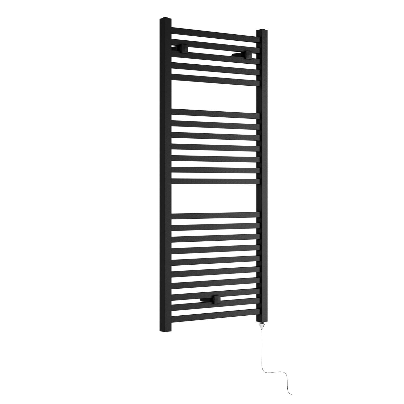 Termoarredo elettrico 1110x500mm potenza 500W presa shuko antracite - E-Todi di Lazzarini