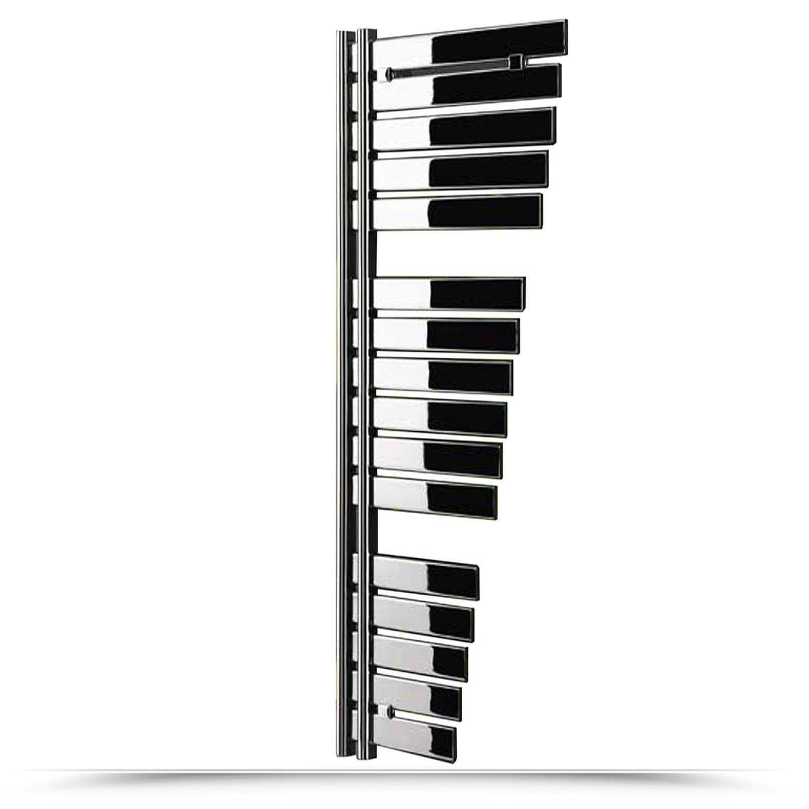 Termoarredo elettrico 1100X590 mm potenza 300W cromo + kit elettrico - Randa di Lazzarini