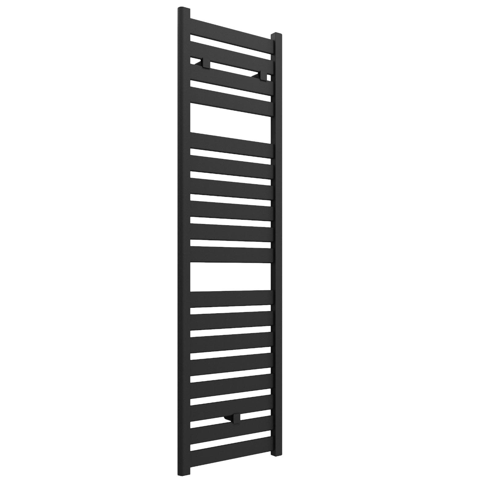 Termoarredo matt black tubo piatto 1420X500 - Capri di Lazzarini