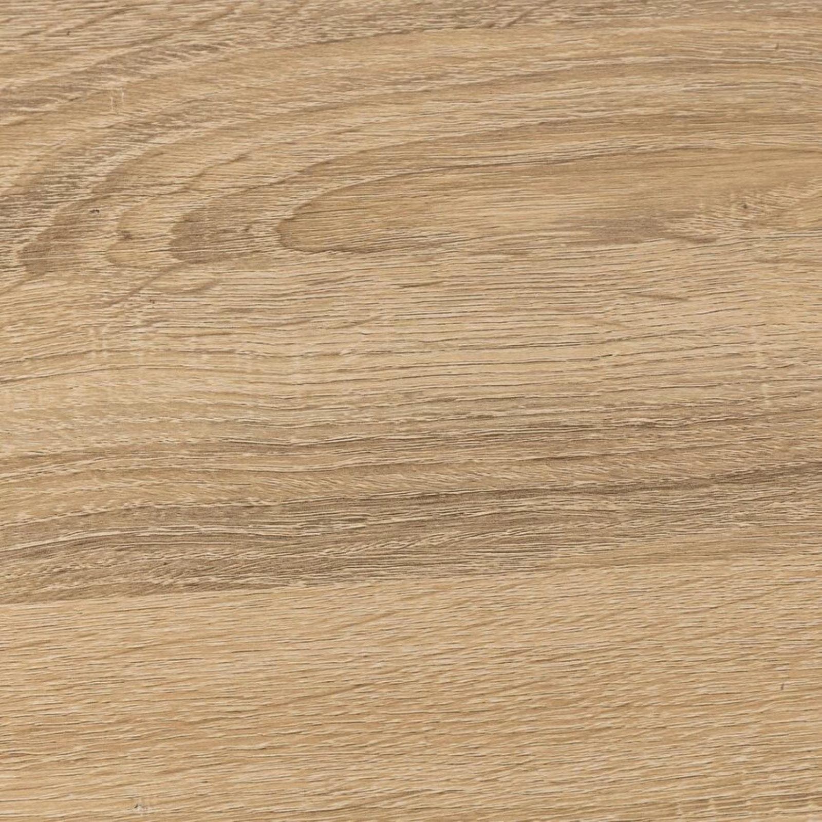 Testata per letto matrimoniale 165x120h cm in acciaio nero ed effetto rovere - Emyl