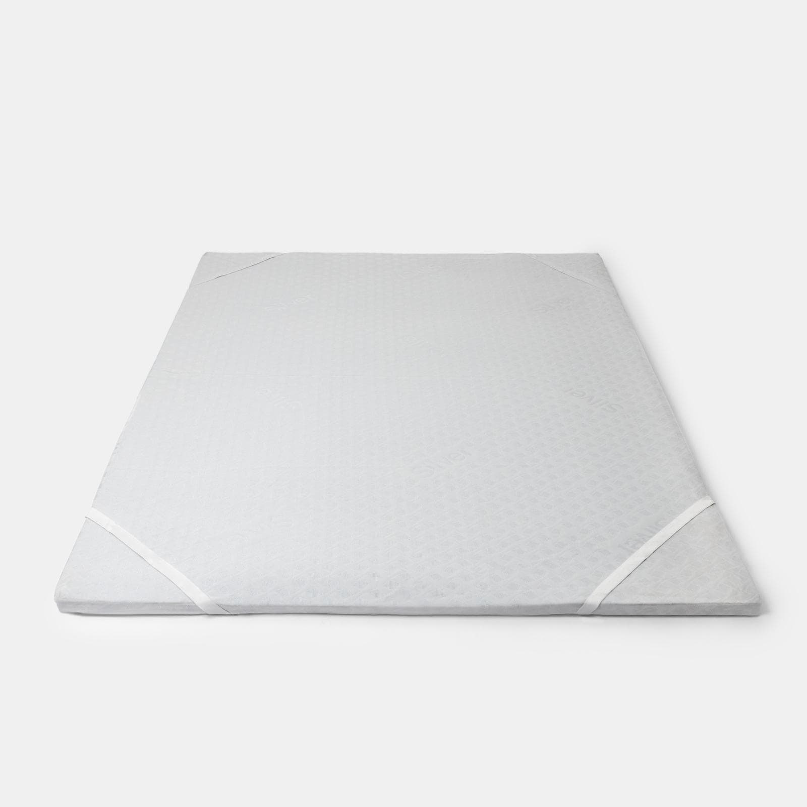Topper per materasso matrimoniale 160x190 cm sfoderabile in Memory h 5,5 cm - Audley