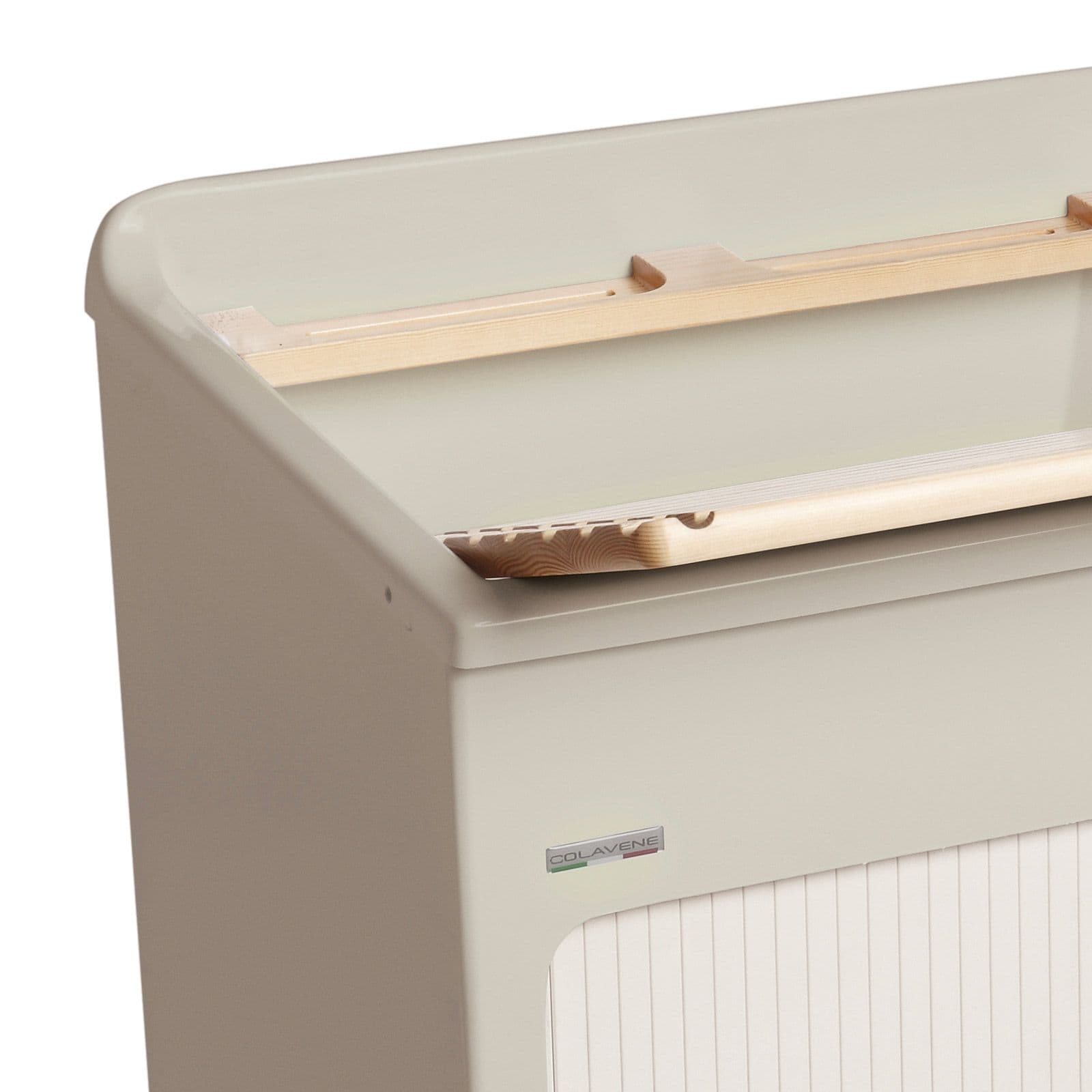 Vasca e mobile lavanderia Lavacril di Colavene crema 75x50 cm con serranda