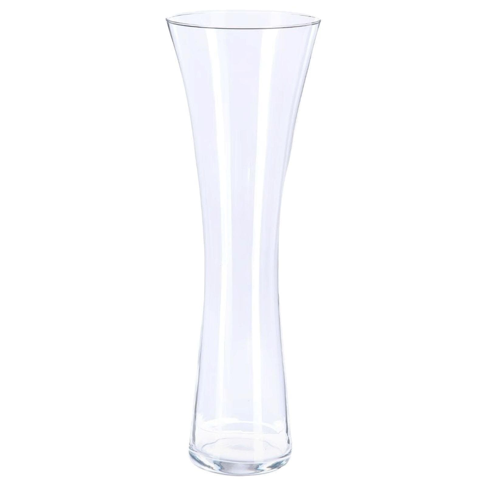 Vaso da interno 55h cm in vetro trasparente