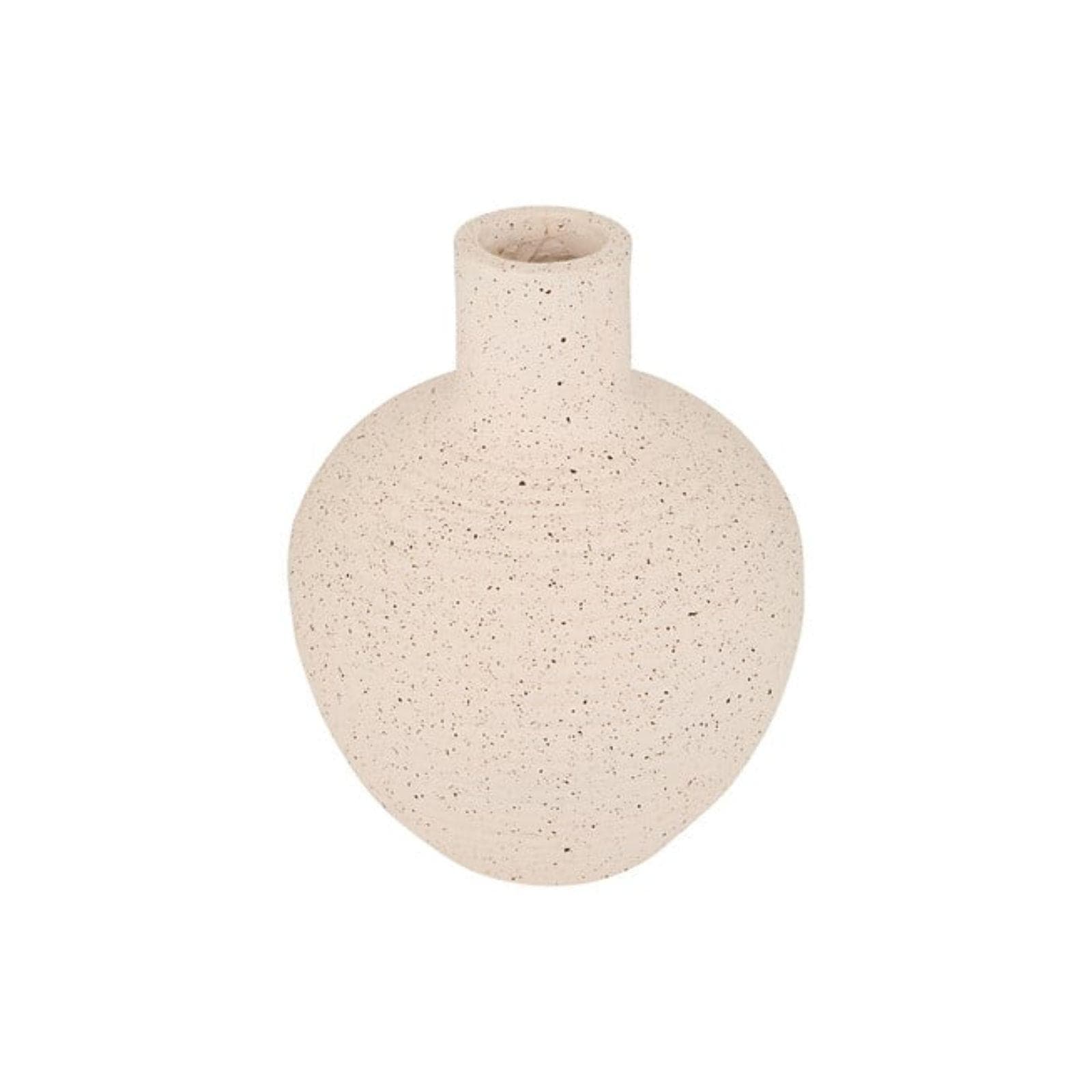 VASO DA INTERNO O ESTERNO ALTEZZA 43 CM IN OSSIDO DI MAGNESIO BEIGE +