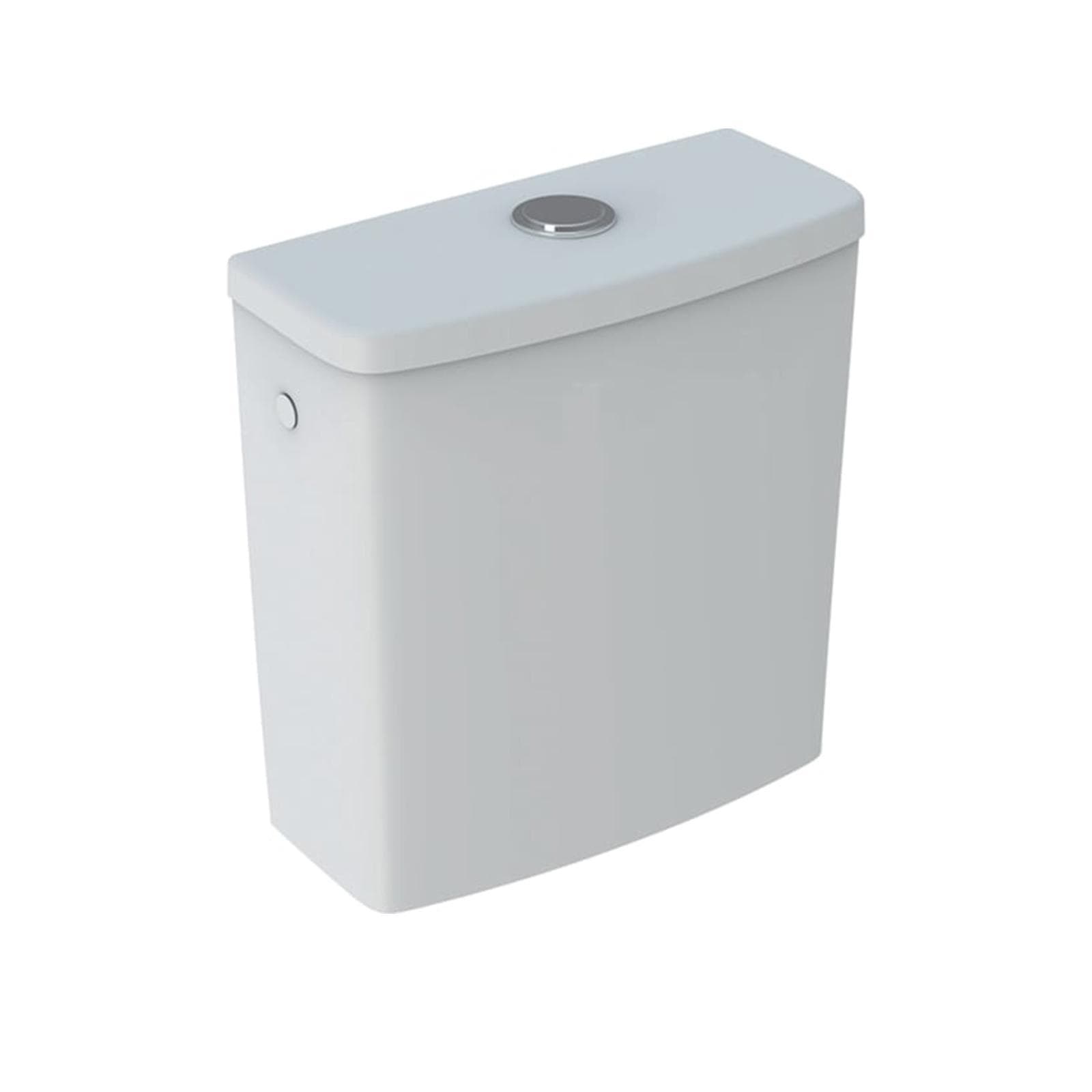 Vaso monoblocco a cacciata rimfree con copriwc softclose - Selnova di Geberit