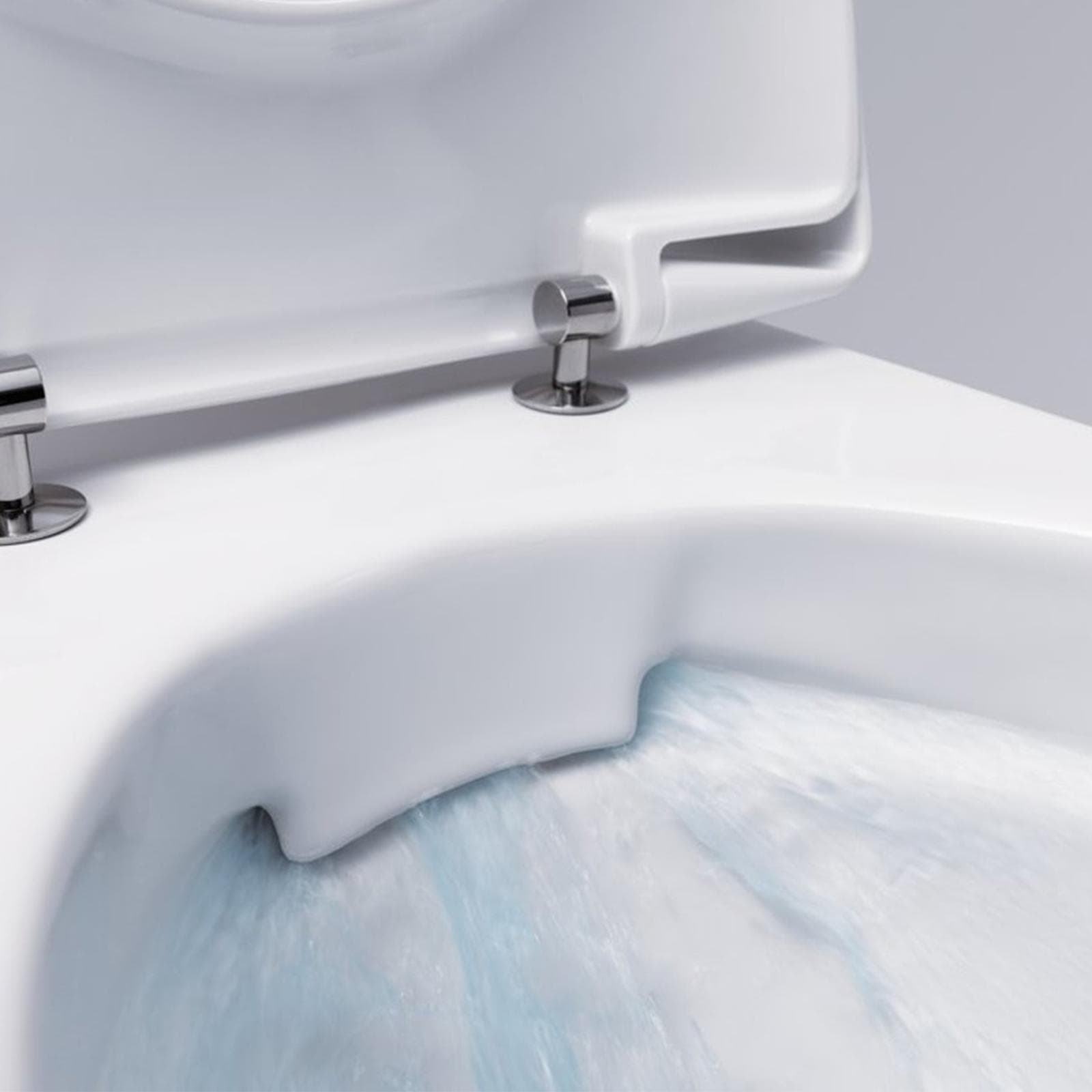 Vaso sospeso a cacciata rimfree sedile SoftClose keratect Serie Acanto - Geberit