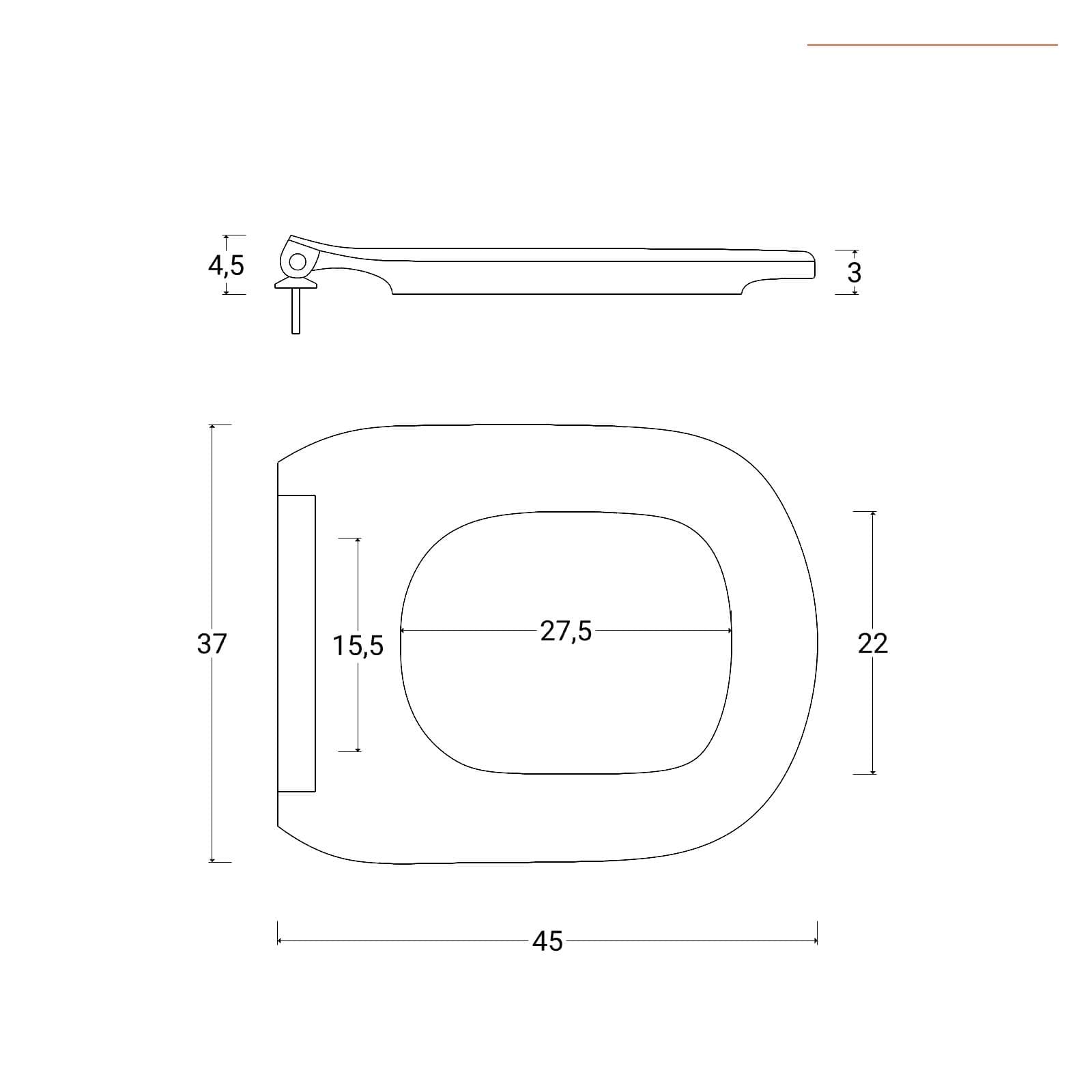 Vaso sospeso completo di sedile - Tesi di Ideal Standard