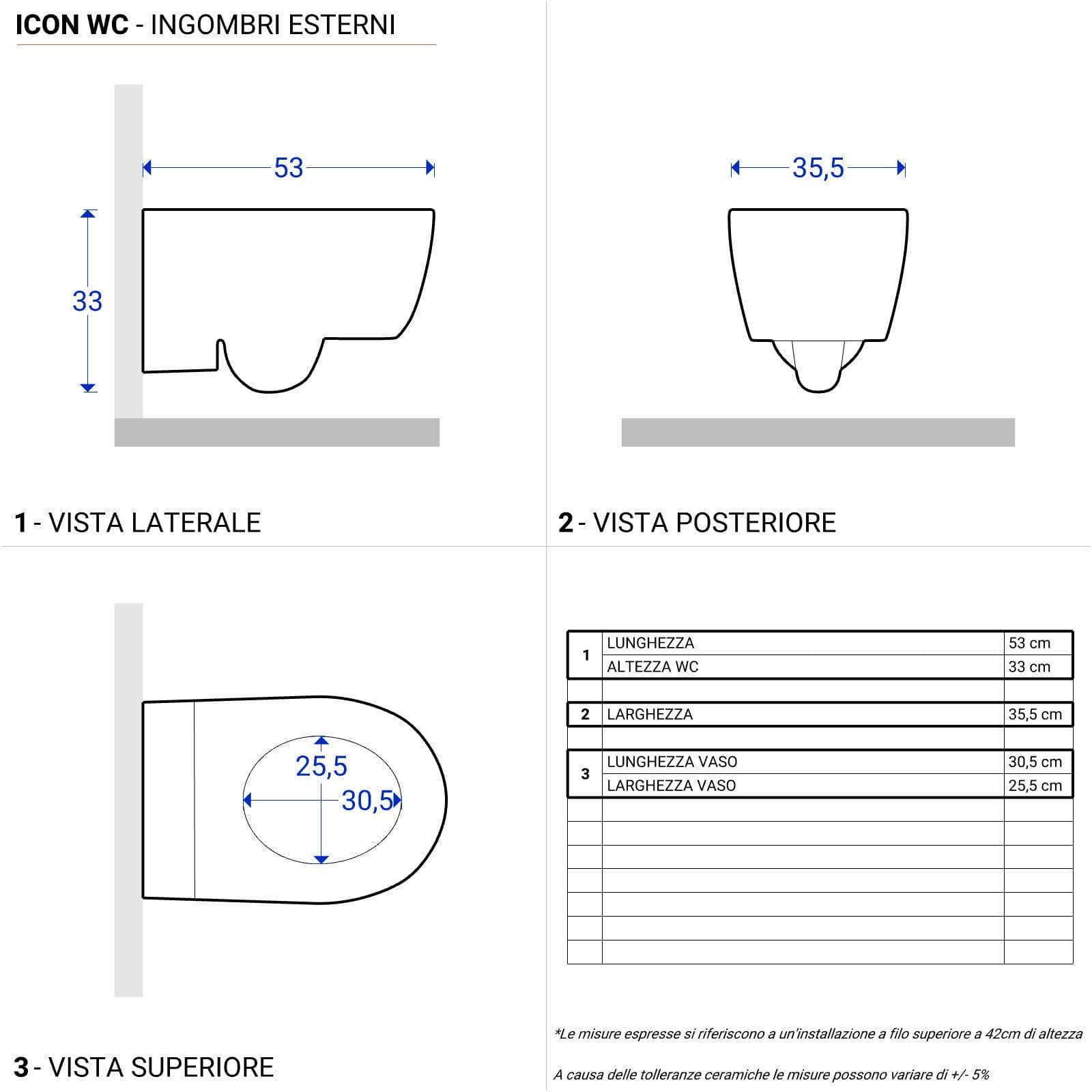 Vaso sospeso rimfree con sedile avvolgente softclose a sgancio rapido incluso - Geberit