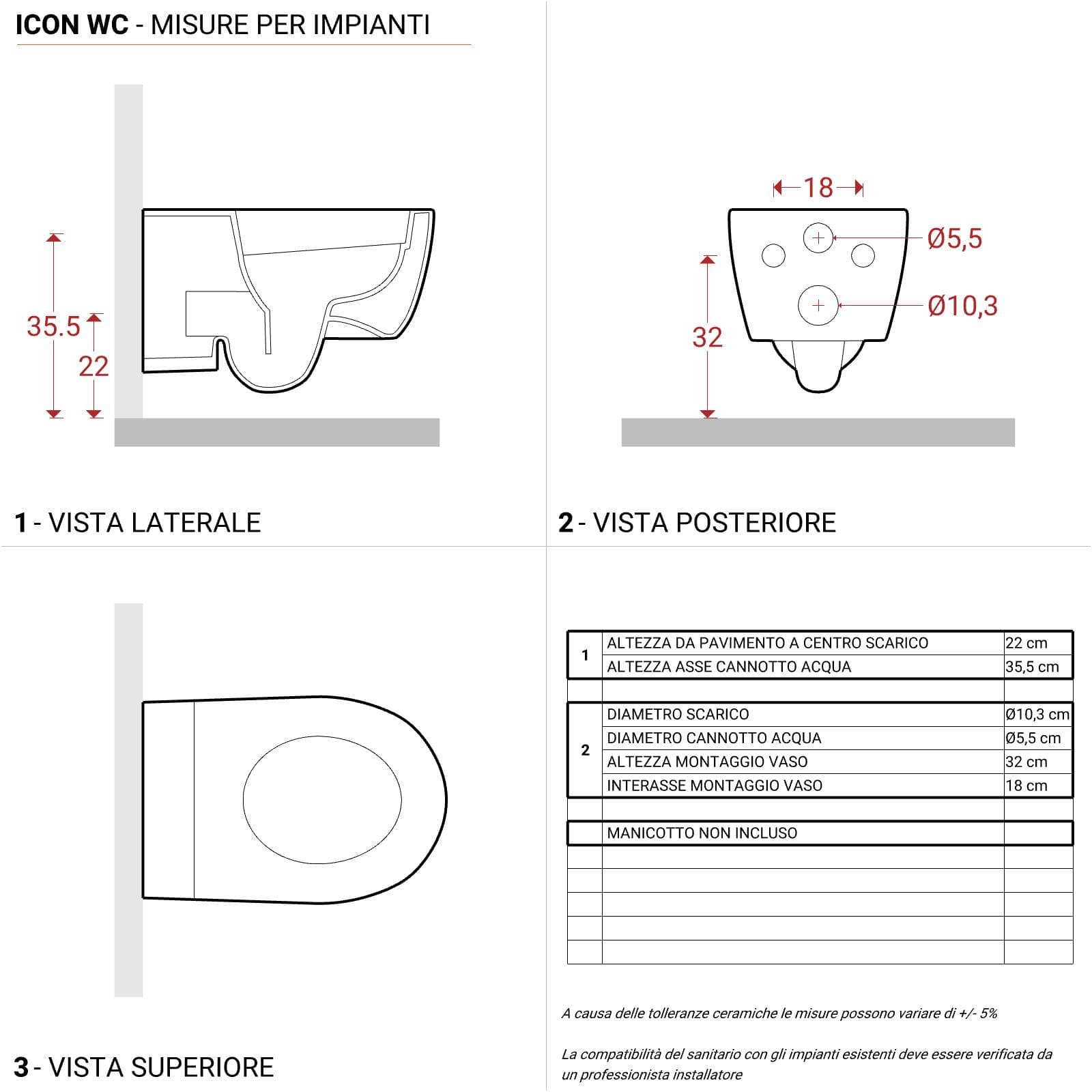 Vaso sospeso rimfree con sedile avvolgente softclose a sgancio rapido incluso - Geberit