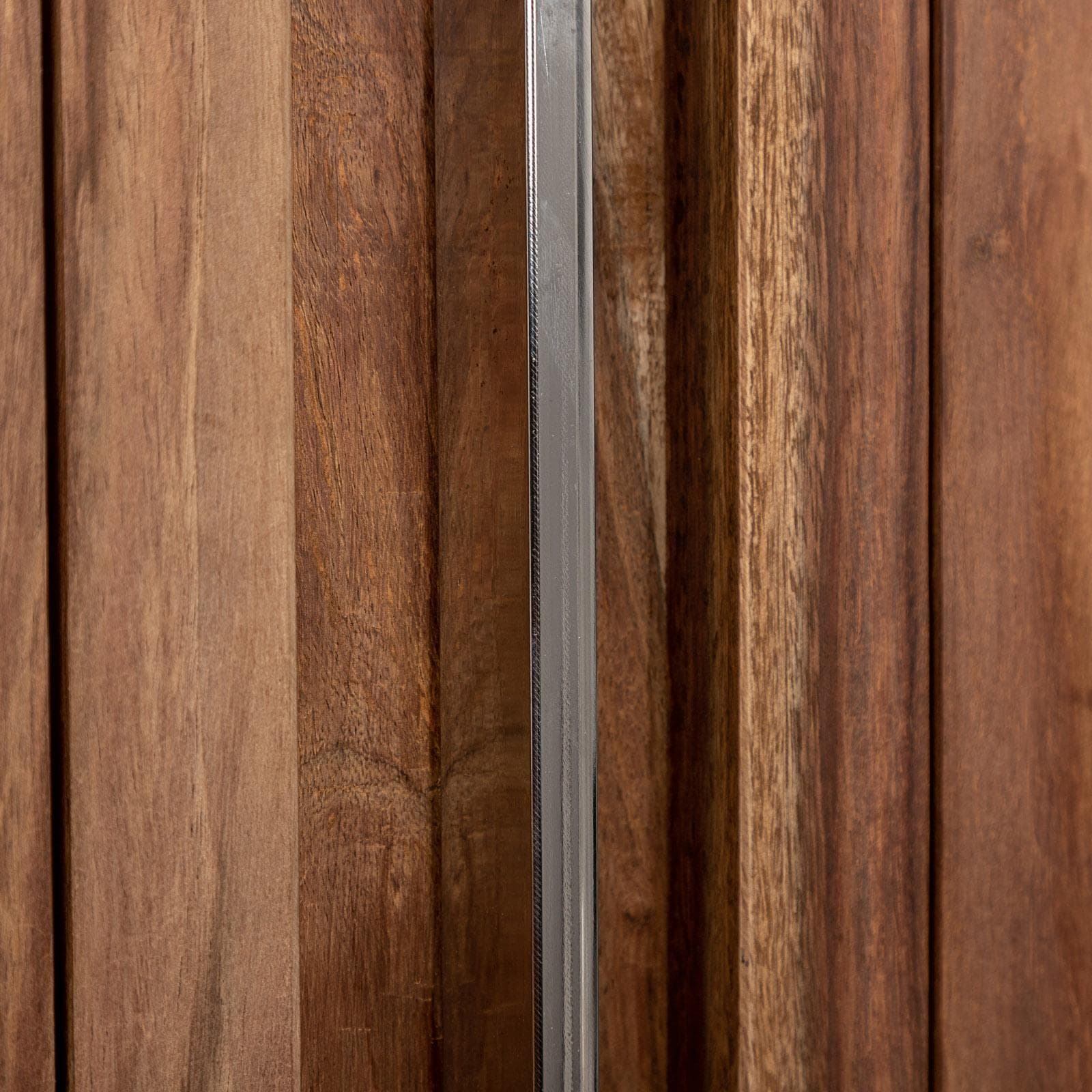 Vetrina 60x180h cm in legno - Freia Sheesham